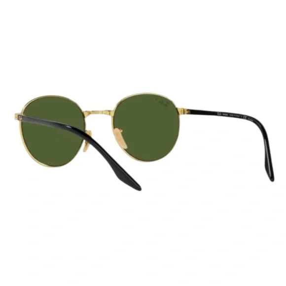 ? Ray-Ban RB3691 Chromance Polarized sunglasses round gold  display picture 2